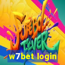 w7bet login